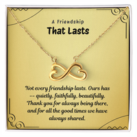 Load image into Gallery viewer, A Friendship That Lasts – Meaningful Gift Necklace
