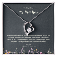 Load image into Gallery viewer, Dad - You Are My First Hero - Forever Love Necklace
