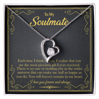 Load image into Gallery viewer, To My Soulmate - I Love You Forever Necklace
