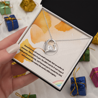 Load image into Gallery viewer, Just Because You're Wonderful and Kind - Forever Love Necklace
