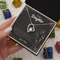 Load image into Gallery viewer, To My Brave Daughter - Forever Love Necklace
