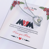 Load image into Gallery viewer, You Are My Blessing - Loving Gift for Mom - Forever Love Necklace

