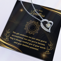 Load image into Gallery viewer, You Are Limitless – Graduation Gift Necklace
