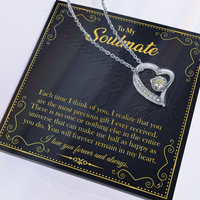Load image into Gallery viewer, To My Soulmate - I Love You Forever Necklace
