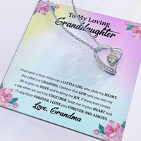 Load image into Gallery viewer, To My Loving Granddaughter - Forever Love Necklace
