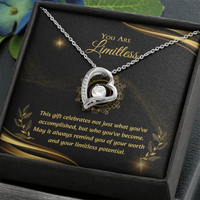 Load image into Gallery viewer, You Are Limitless – Graduation Gift Necklace
