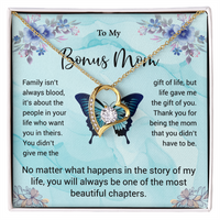 Load image into Gallery viewer, To My Bonus Mom - Forever Love Necklace
