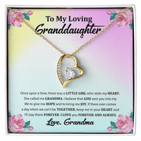 Load image into Gallery viewer, To My Loving Granddaughter - Forever Love Necklace

