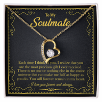 Load image into Gallery viewer, To My Soulmate - I Love You Forever Necklace

