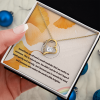Load image into Gallery viewer, Just Because You're Wonderful and Kind - Forever Love Necklace
