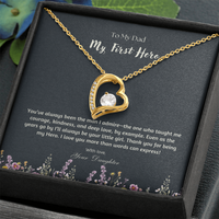 Load image into Gallery viewer, Dad - You Are My First Hero - Forever Love Necklace
