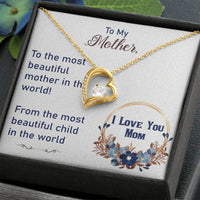 Load image into Gallery viewer, To My Mother - Forever Love Necklace
