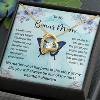 Load image into Gallery viewer, To My Bonus Mom - Forever Love Necklace
