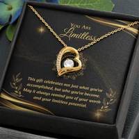 Load image into Gallery viewer, You Are Limitless – Graduation Gift Necklace
