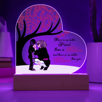 Load image into Gallery viewer, You Are My Best Friend - Mom - Acrylic Heart Night Light
