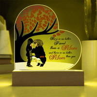 Load image into Gallery viewer, You Are My Best Friend - Mom - Acrylic Heart Night Light
