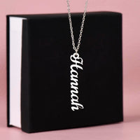 Load image into Gallery viewer, Custom Multi Vertical Name Necklace (No Message Card)

