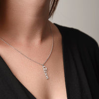 Load image into Gallery viewer, Custom Multi Vertical Name Necklace (No Message Card)
