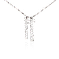 Load image into Gallery viewer, Custom Multi Vertical Name Necklace (No Message Card)
