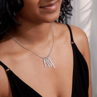 Load image into Gallery viewer, Custom Multi Vertical Name Necklace (No Message Card)
