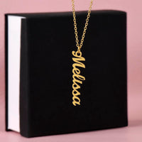 Load image into Gallery viewer, Custom Multi Vertical Name Necklace (No Message Card)
