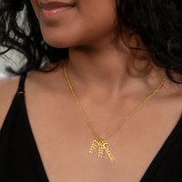 Load image into Gallery viewer, Custom Multi Vertical Name Necklace (No Message Card)
