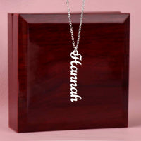 Load image into Gallery viewer, Custom Multi Vertical Name Necklace (No Message Card)
