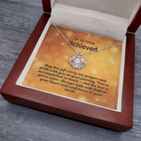 Load image into Gallery viewer, A Heart Full of Hope - Graduation Gift Crown Pendant Necklace
