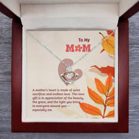 Load image into Gallery viewer, To the Heart That Raised Me – Crown Pendant Necklace for Mom
