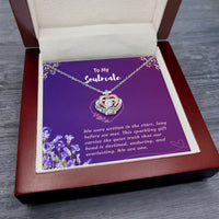 Load image into Gallery viewer, Written in the Stars – Soulmate Gift Necklace
