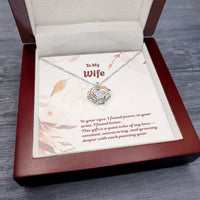 Load image into Gallery viewer, You Are My Peace – To My Wife – Romantic Gift Necklace
