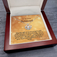 Load image into Gallery viewer, A Heart Full of Hope - Graduation Gift Crown Pendant Necklace
