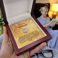 Load image into Gallery viewer, A Heart Full of Hope - Graduation Gift Crown Pendant Necklace
