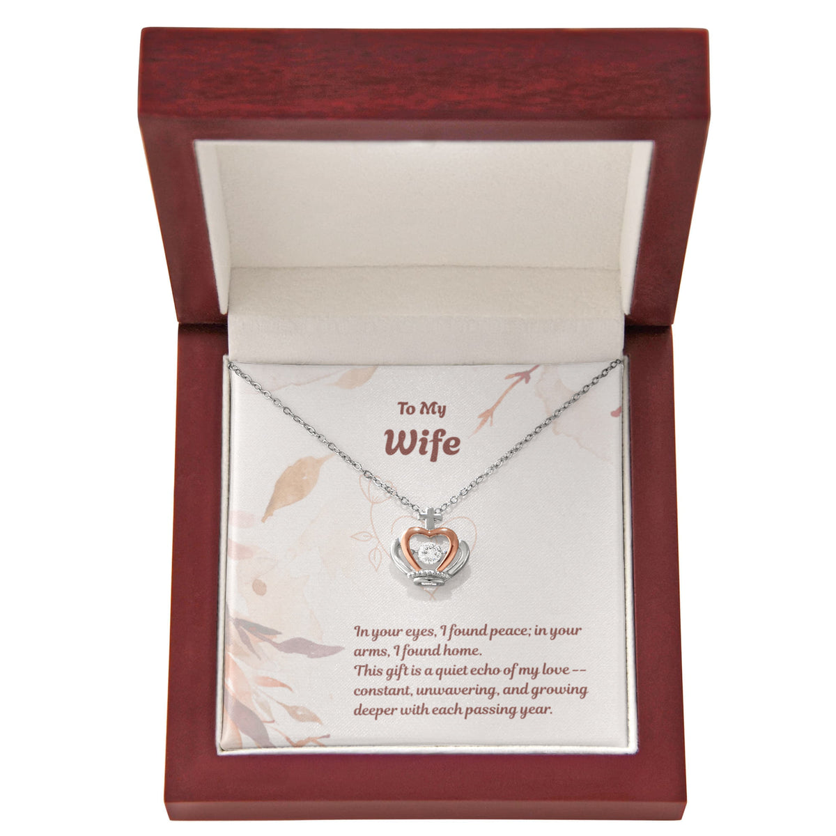 You Are My Peace – To My Wife – Romantic Gift Necklace