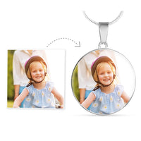 Load image into Gallery viewer, Forever Round – Memory Keepsake Photo Pendant
