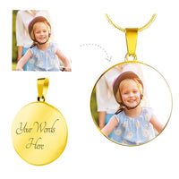 Load image into Gallery viewer, Forever Round – Memory Keepsake Photo Pendant

