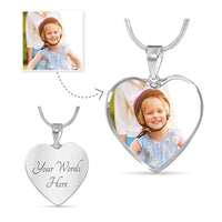 Load image into Gallery viewer, Heart of Memories – Photo Keepsake Necklace
